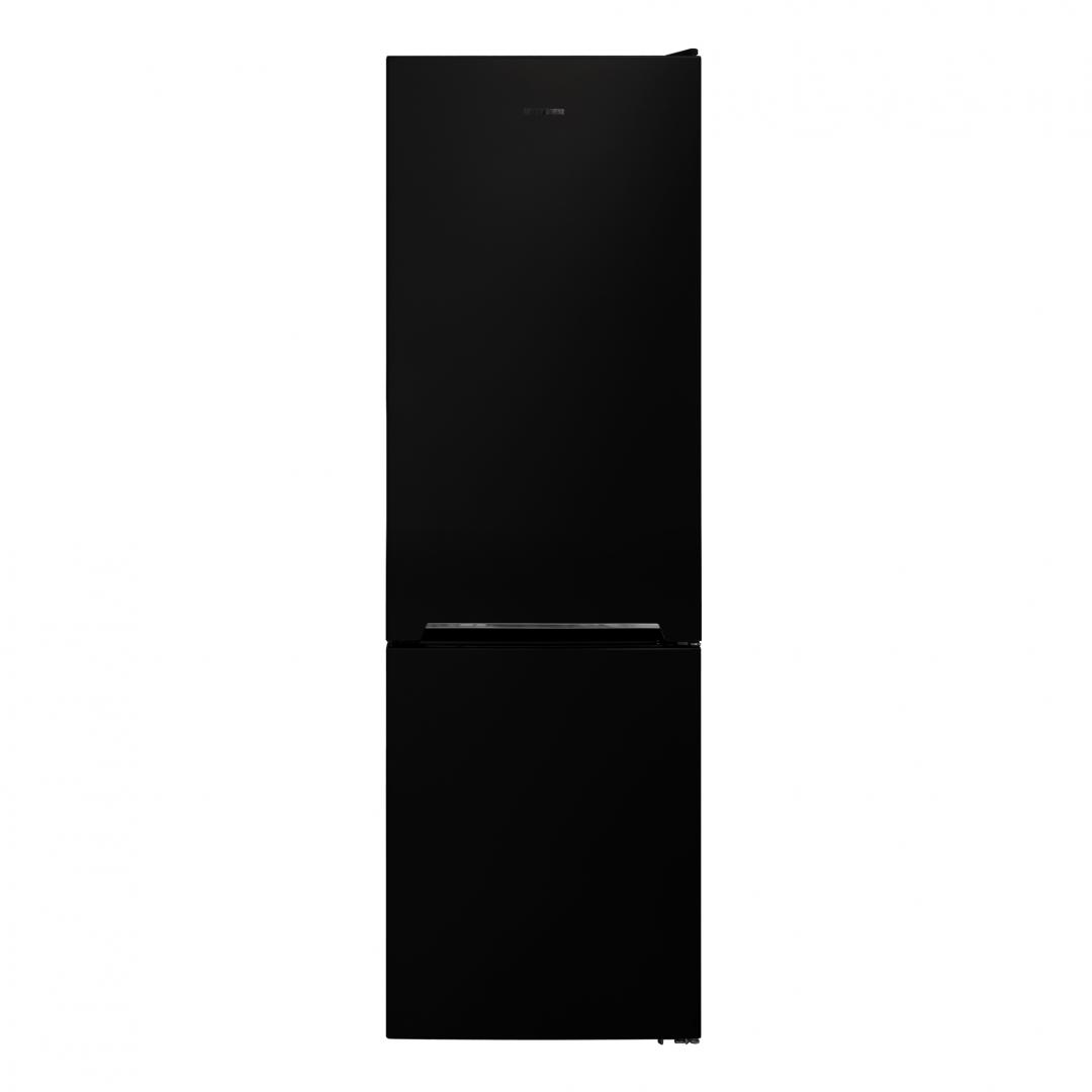 Combina frigorifica Heinner HC-V268BKF+, 268 l, Clasa F, Iluminare LED, Control mecanic, Termostat ajustabil, H 170 cm, Negru